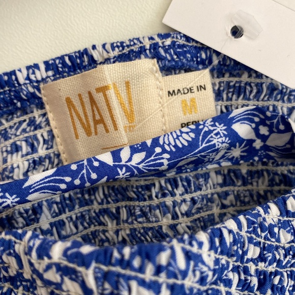 NWT Nation LTD Rumer Gathered Crop Cami - Picture 6 of 7